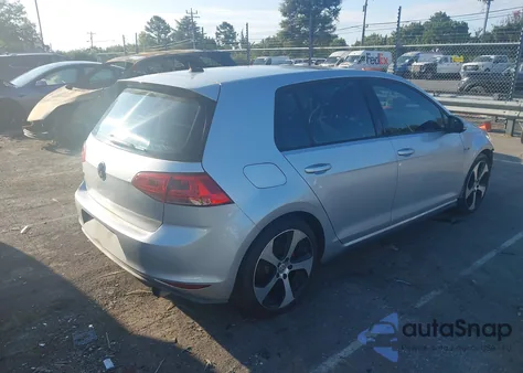 2015 Volkswagen Golf Gti 2.0T Se 4-Door z USA, uszkodzony, nr VIN 3VW4T7AU4FM009905